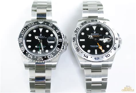 rolex explorer ii vs rolex gmt master ii|Rolex gmt 16710 Pepsi review.